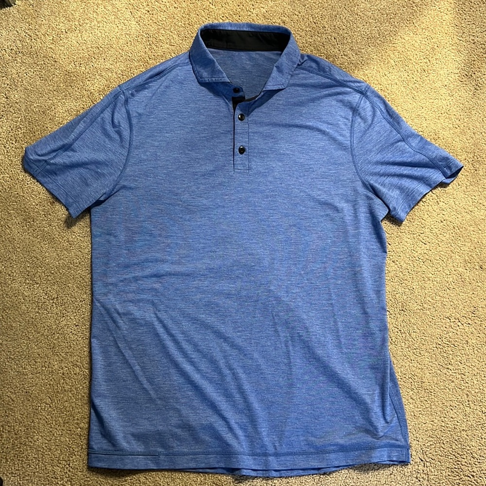 Men’s Lululemon Blue Polo Shirt